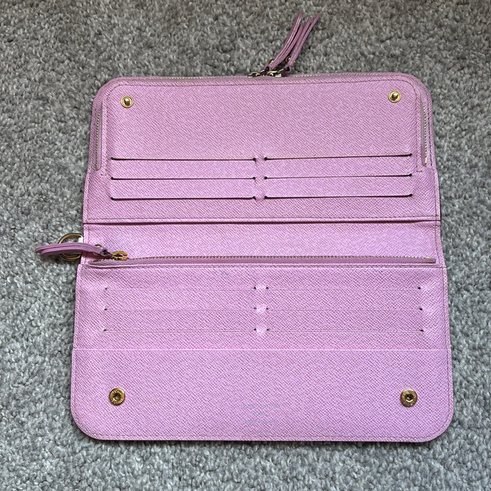 Louis Vuitton Multicolor Murakami Insolite Wallet White Pink - Picture 4 of 16